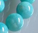 AAA Natural Amazonite Peruvian Blue 10mm Round Beads