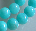 AAA Natural Amazonite Peruvian Blue 6mm Round Beads