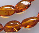 AA Amber 6x8 Smooth Nugget Beads