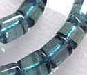 Blue Fluorite 6x8mm Barrel Beads