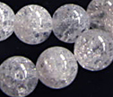 Crack Crystal (Natural) 8mm Round