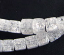 Crack Crystal (Natural) 4mm Cube