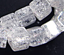 Crack Crystal (Natural) 7mm Cube