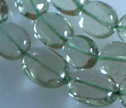 Green Amethyst 7x9mm Smooth Oval Beads