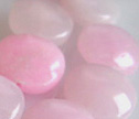Pink Hemimorphite 18mm Coin Beads