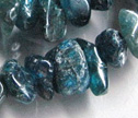 Peacock Apatite 10x6mm Nugget Beads