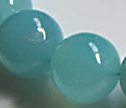  Peruvian Chalcedony Graduated 15-18mm Smooth Round
