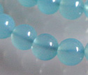 AA Peruvian Chalcedony 5mm Round Beads