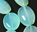 Peruvian Chalcedony Large Smooth Nuggets Beads