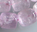 AA Kunzite 11x12mm Barrel Pendant Focal Beads