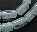 Baby Blue Aquamarine 5x8mm Tube
