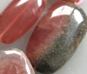 Dual Tone Rhodochrosite Freefrom Nuggets