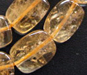 Golden Citrine 9x12mm Smooth Rectangle Beads