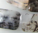 Dendrite Moss Agate 12x18mm Puffy Rectangle