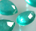 AA Sparkly Green Onyx Faceted 10x14mm Briolette Beads Loose