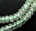 Prehnite Faceted 4mm Rondelle Hong Kong