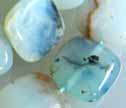 Peruvian Opal 12mm Puffy Square Beads