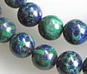 Azurite Malachite 8mm Round