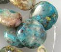 Chrysocolla 15mm Puffy Square