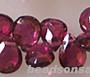 AA Rhodolite Garnet Faceted 4x6 to 5x7mm Briolettes