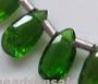 AA Chrome Diopsite Faceted 3x6 to 5x9 Briolettes