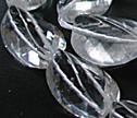 Rocky Crystal Fancy Cut 12x18mm Twist Nuggets