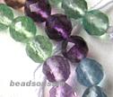 AA Fluorite Faceted 6mm Round 