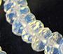 Opalite Faceted 8mm Rondelle