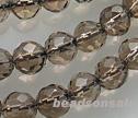 AAA Smoky Quartz Faceted 6mm Round