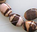 Zebra Jasper 10x14mm Oval