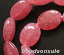 AA Rhodochrosite Smooth 8x10 Oval 
