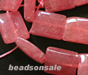 AA Rhodochrosite Smooth 8x10 Cushion 