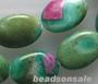 Ruby Fuchsite 9x14mm Oval 