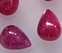 AA Ruby 5x7mm Smooth Drop Briolette