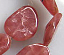 Rhodochrosite Semi Faceted 17x22mm Slice Nuggets
