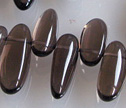 Smokey Quartz Freefrom Drop Beads