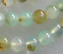 Natural  Peruvian Opal 4mm Round Beads OFK4