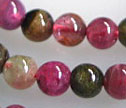 A++  Tourmaline 5mm Smooth Round Beads