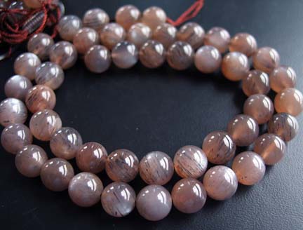 peach beads moonstone 8mm round moss gray specifics